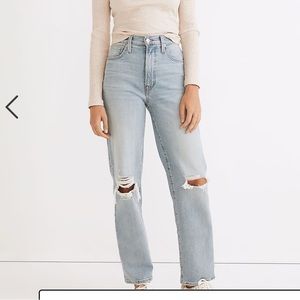 Madewell Perfect Vintage Straight Jeans